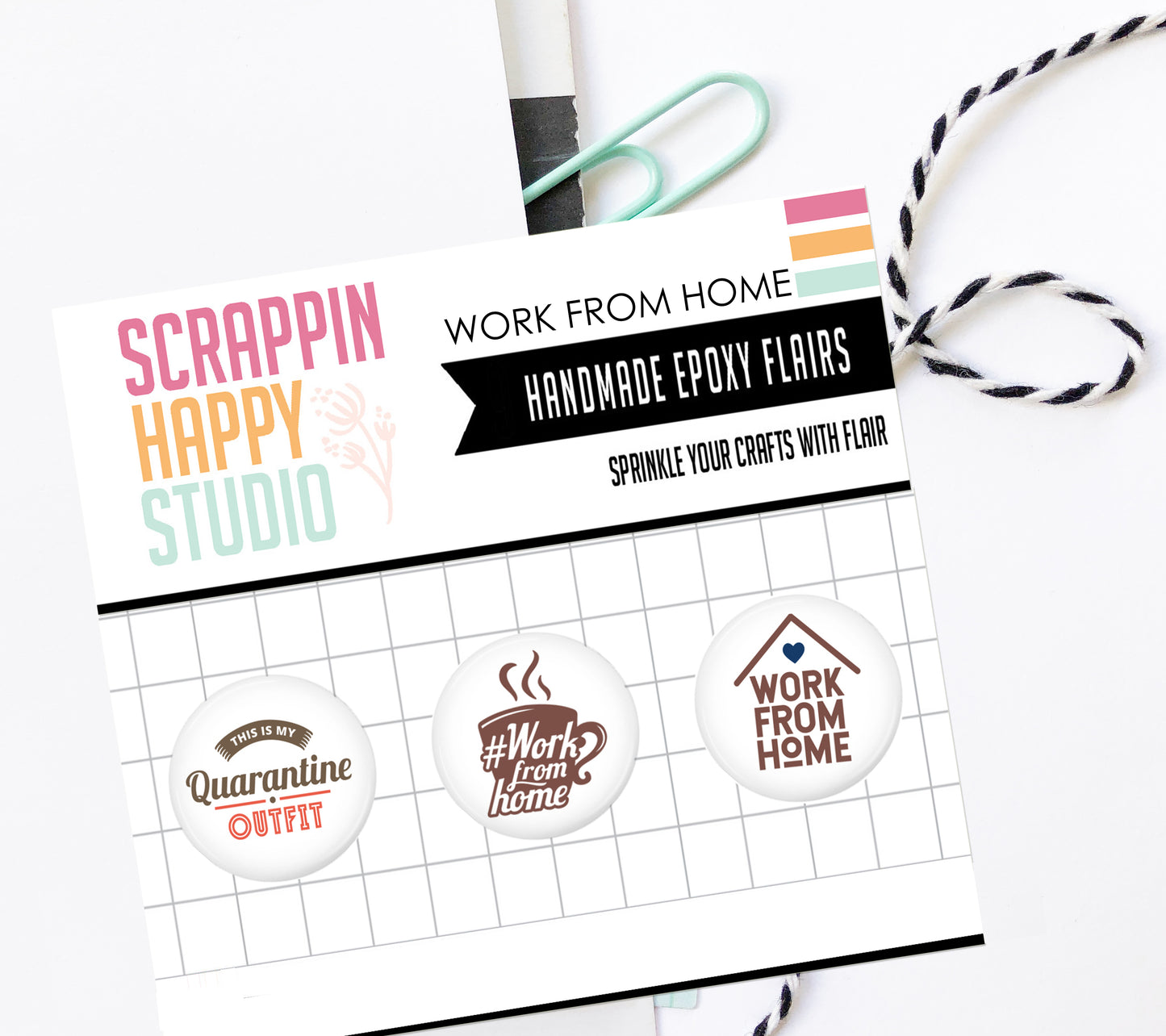 Work From Home Flair
