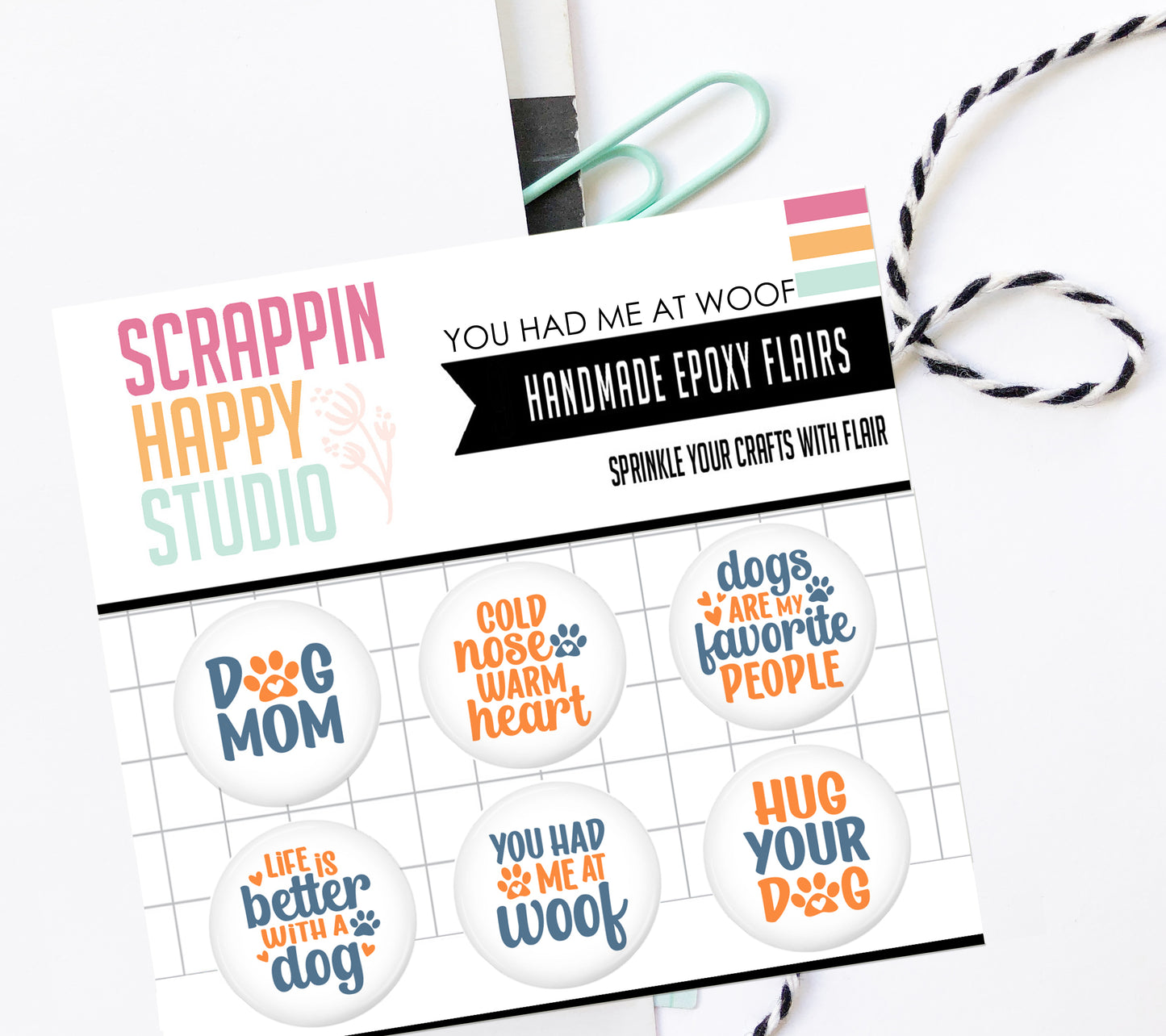 You Had Me At Woof Epoxy Flair