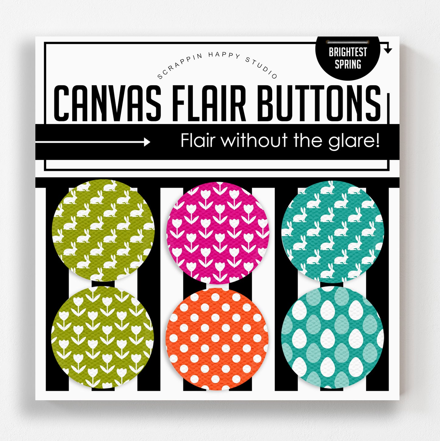 Brightest Spring Canvas Flair
