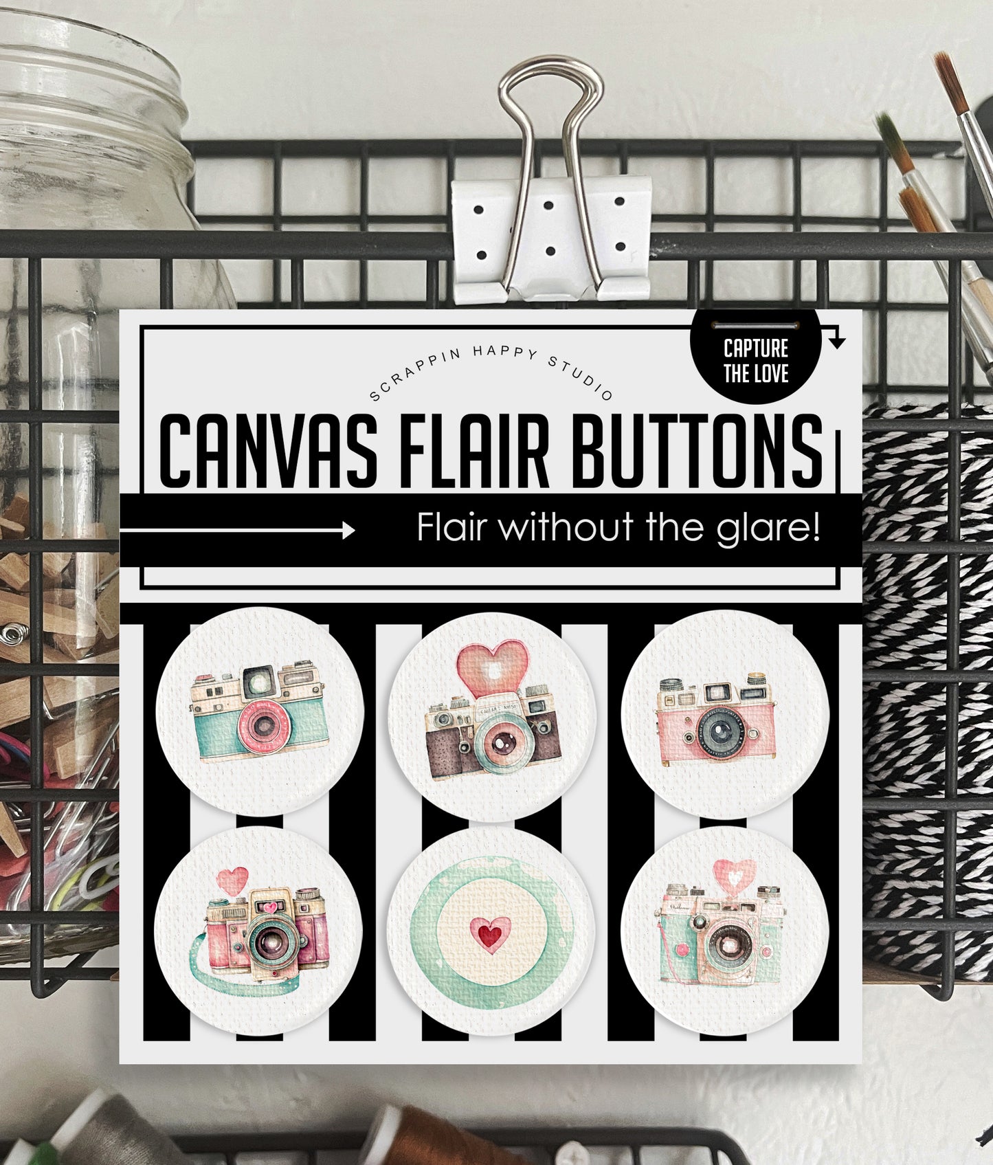 Capture The Love Canvas Flair