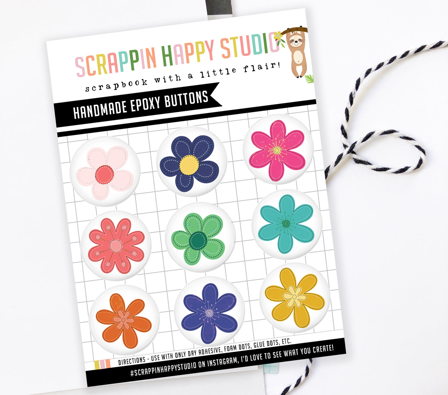 Spring Into Summer Florals Epoxy Flair