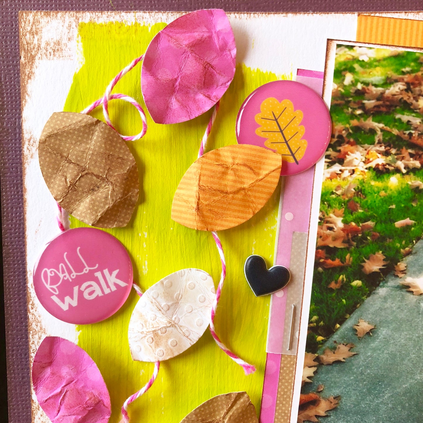 Fall Walk Epoxy Flair