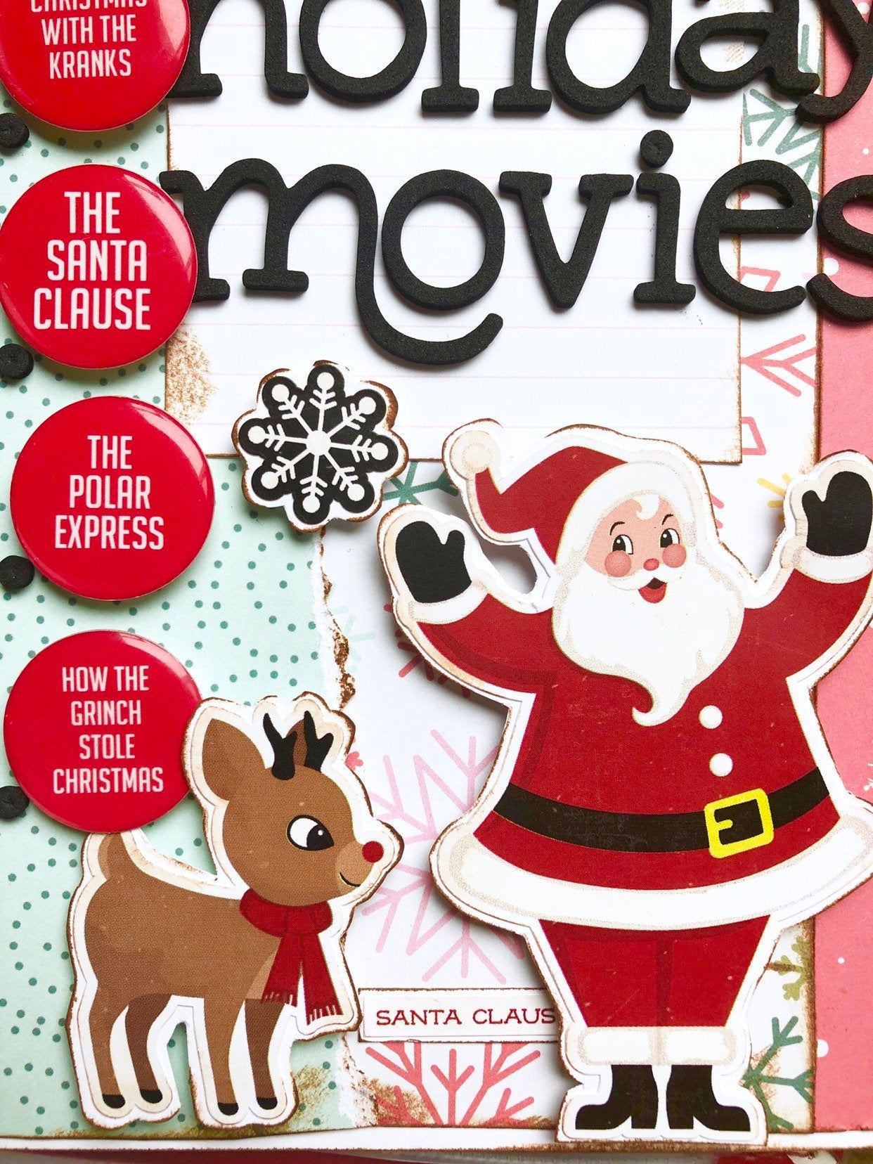 Christmas Movies Epoxy Flair