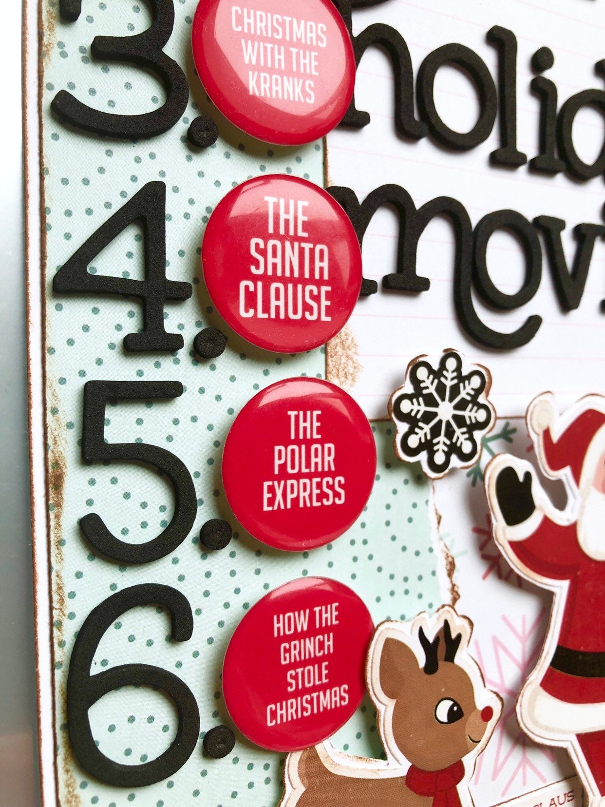 Christmas Movies Epoxy Flair
