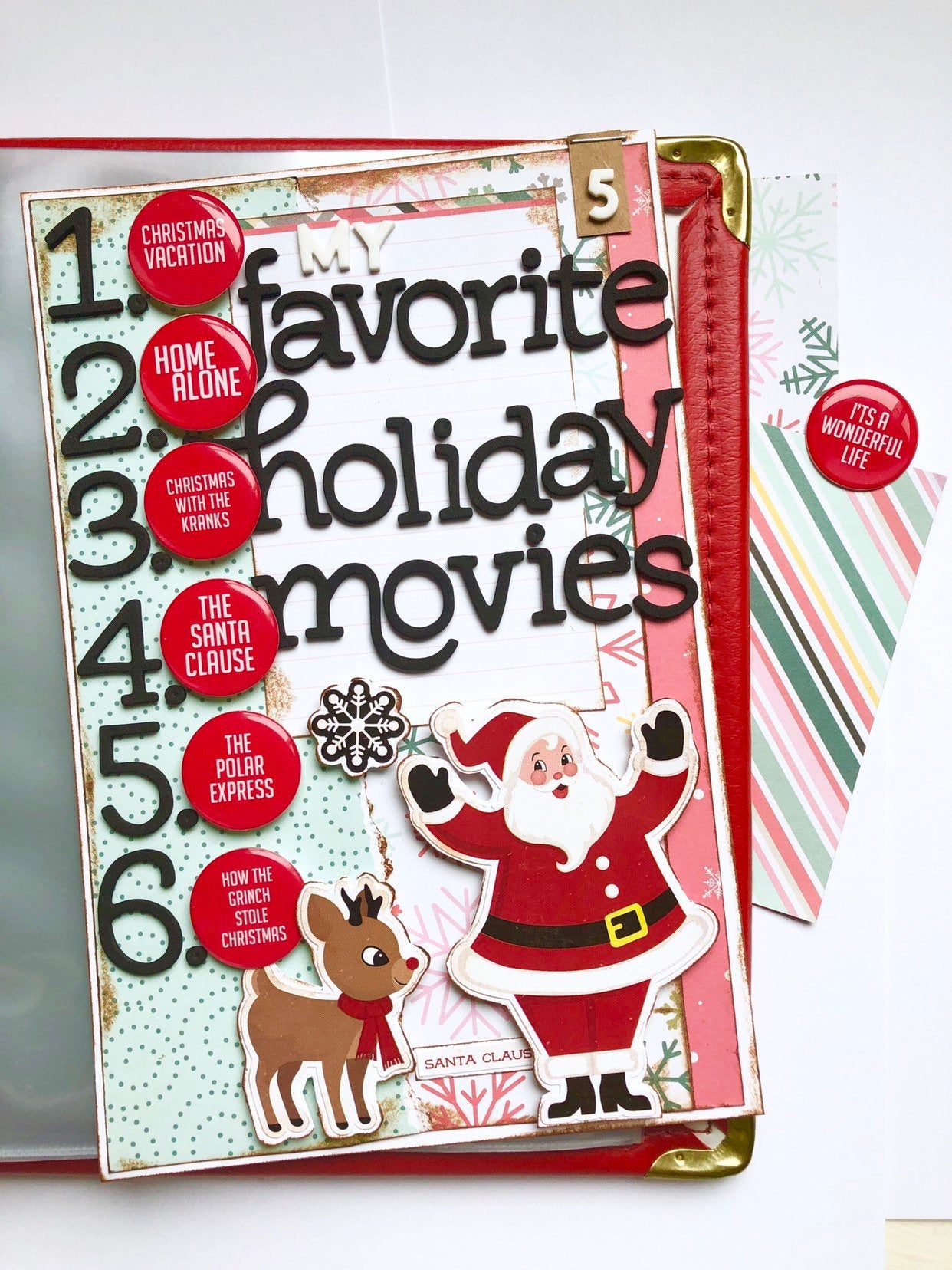Christmas Movies Epoxy Flair