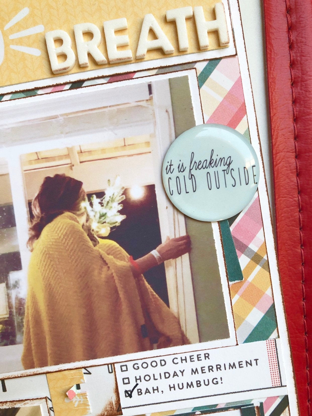 Christmas Words Epoxy Flair