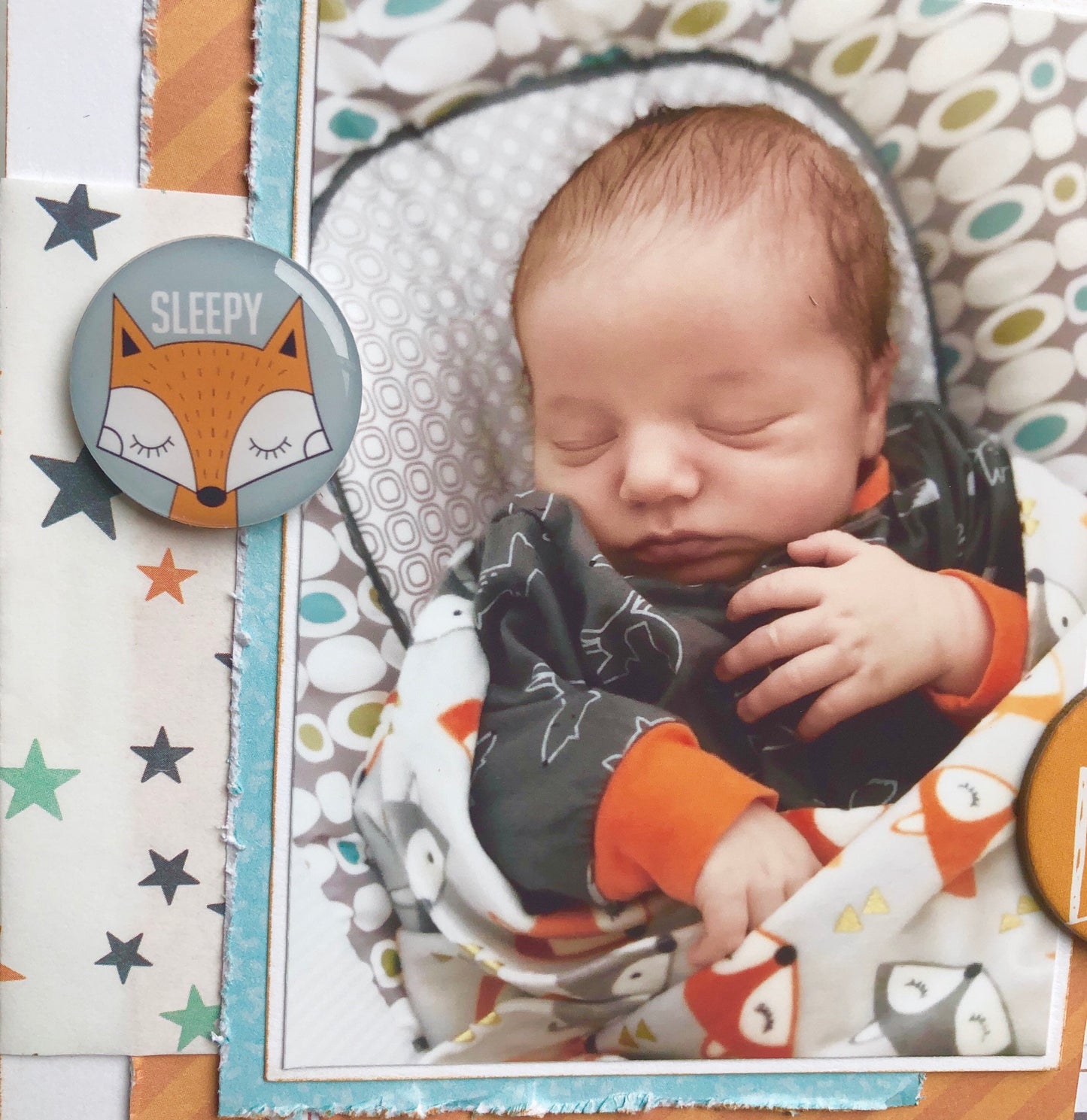 Sleepy Boy Epoxy Flair