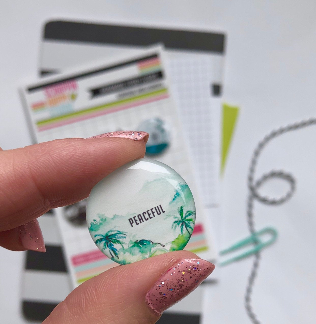 Tropical Vibes Epoxy Flair