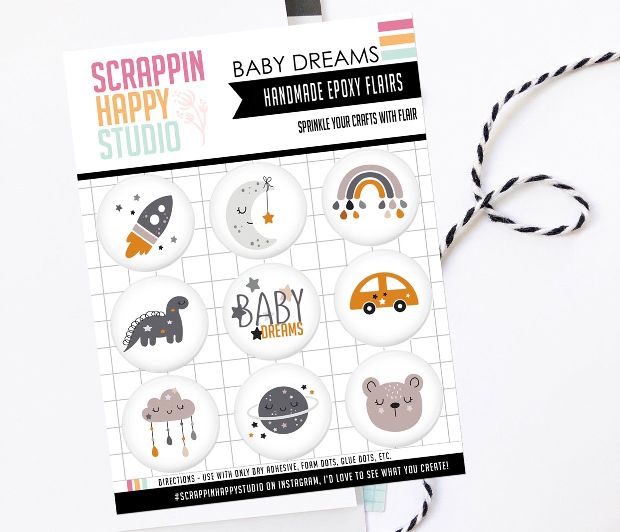 Baby Dreams Epoxy Flair
