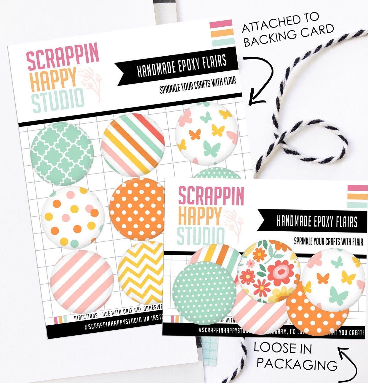 Paint Splatters Epoxy Flair