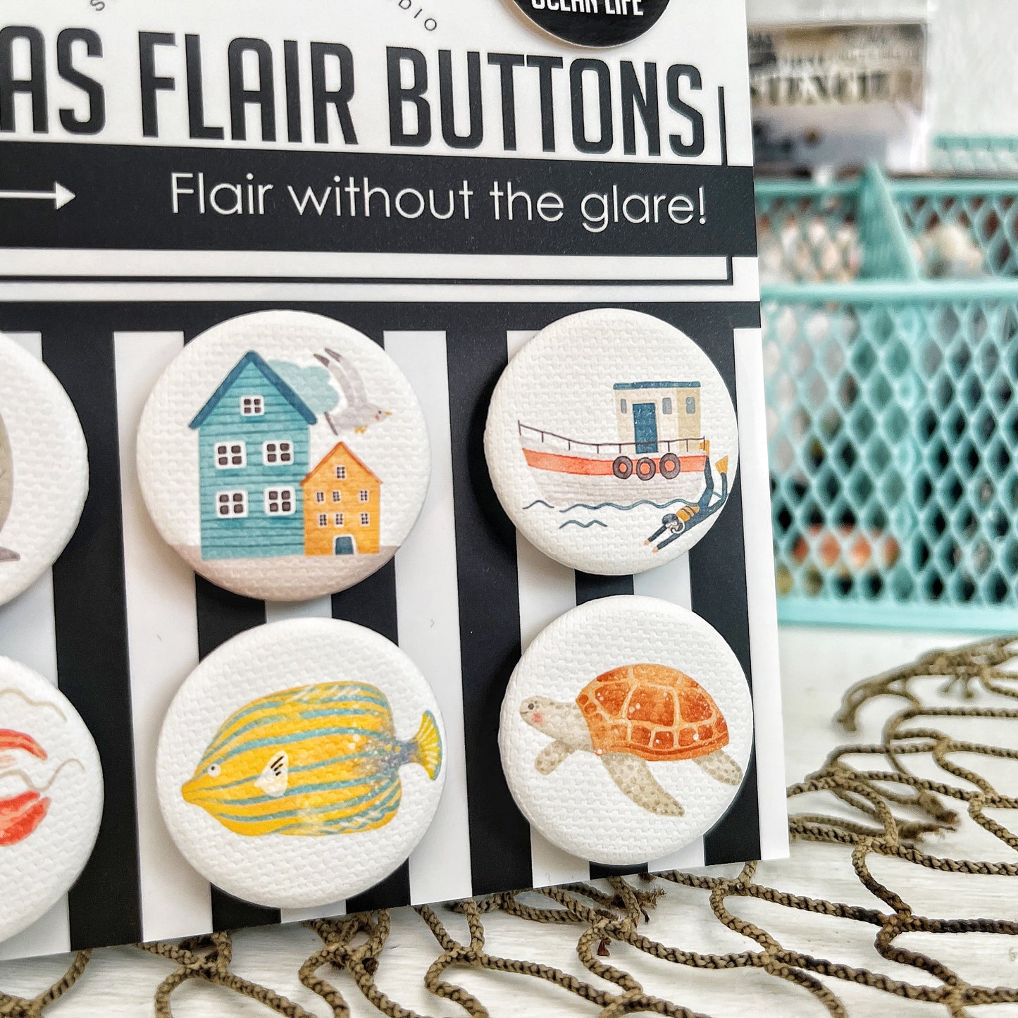 Ocean Life Canvas Flair