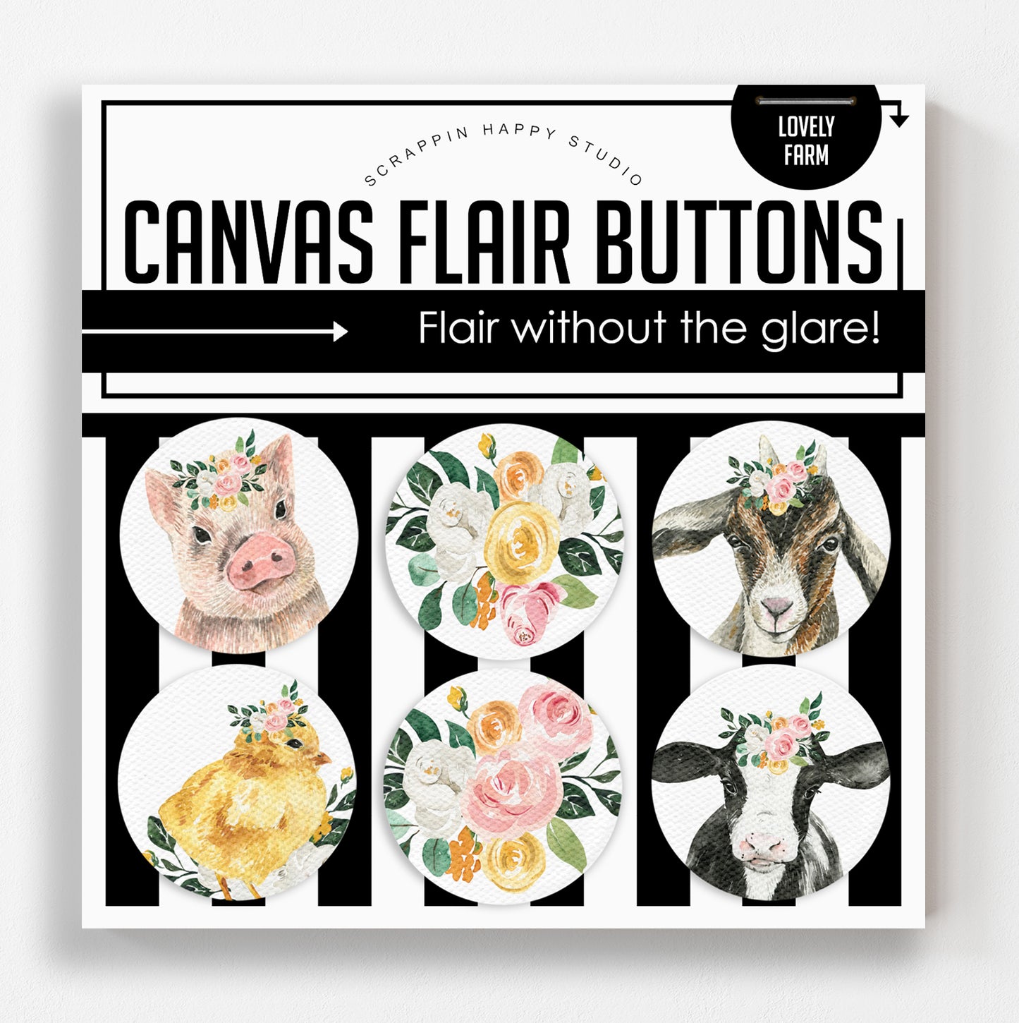 Lovely Farm Canvas Flair