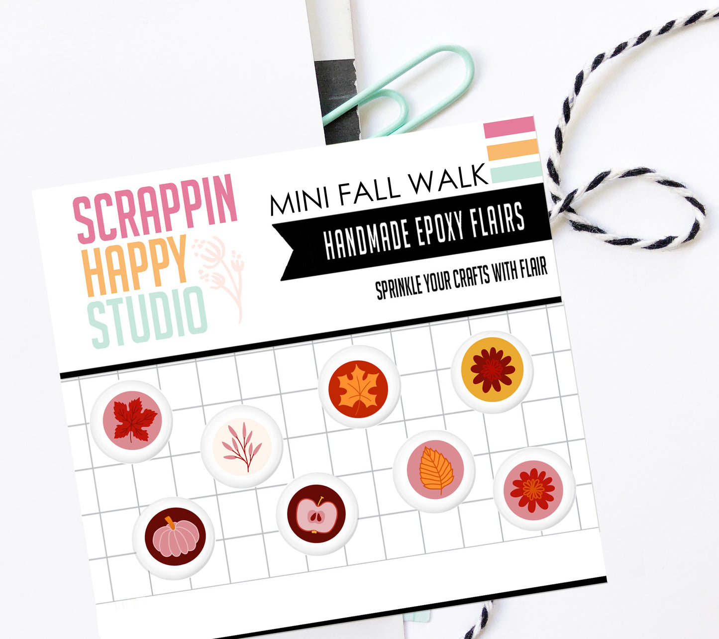 Mini Fall Walk Epoxy Flair