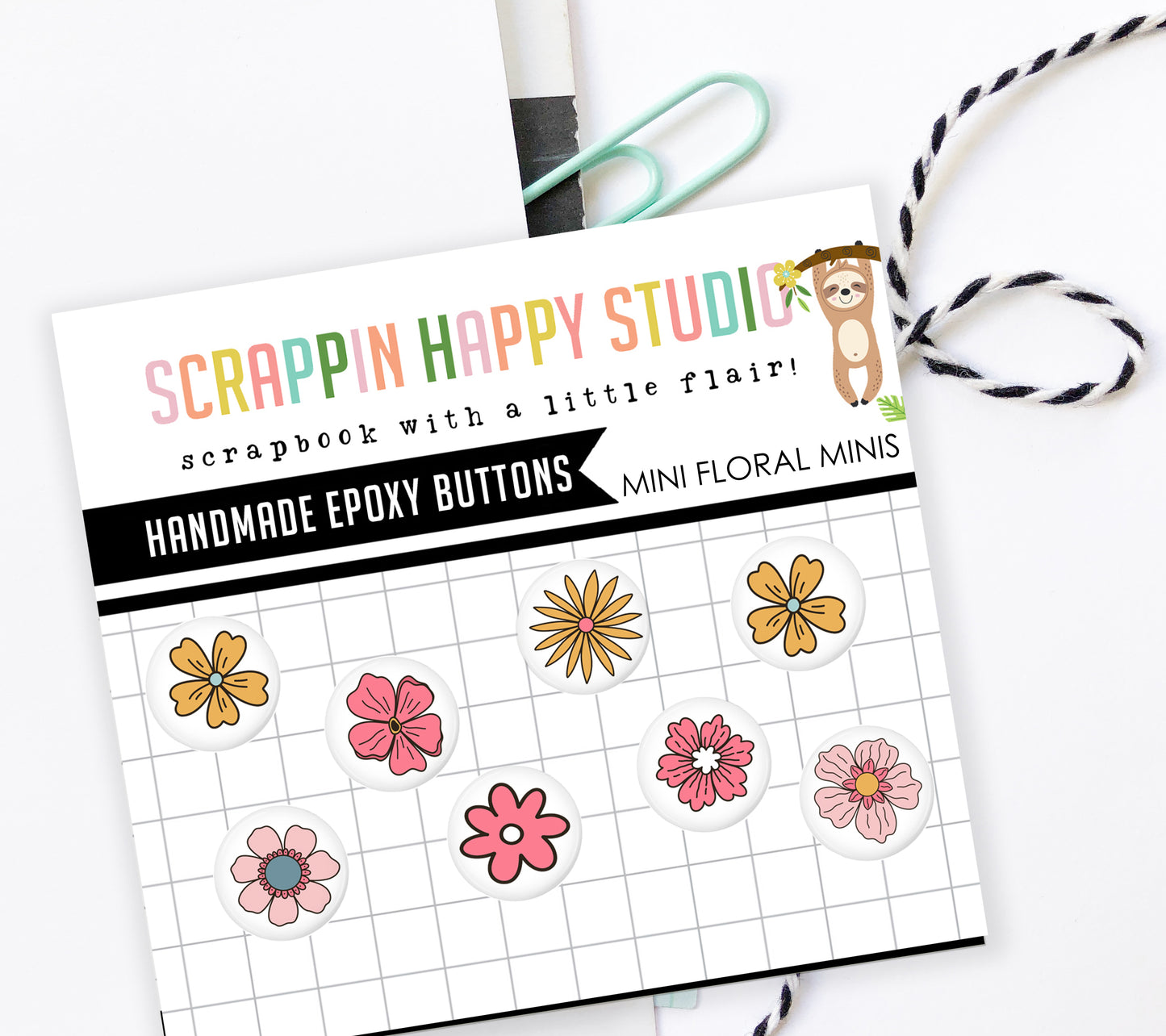 Mini Floral Minis Epoxy Flair