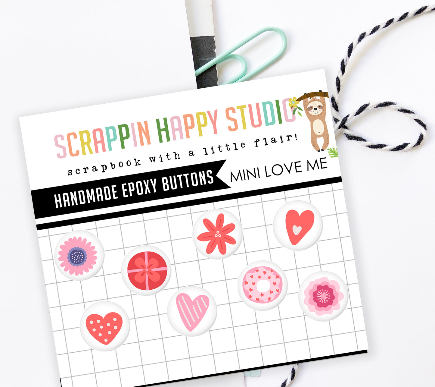 Mini Love Me Epoxy Flair