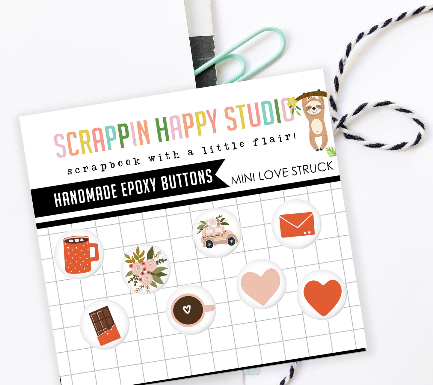 Mini Love Struck Epoxy Flair