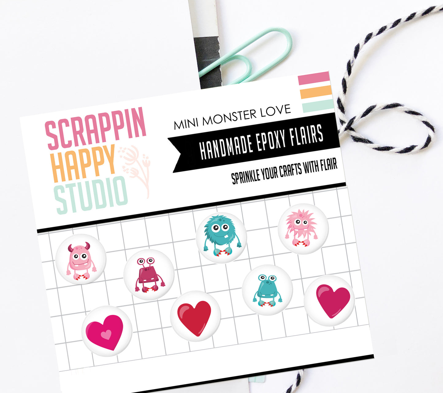 Mini Monster Epoxy Flair