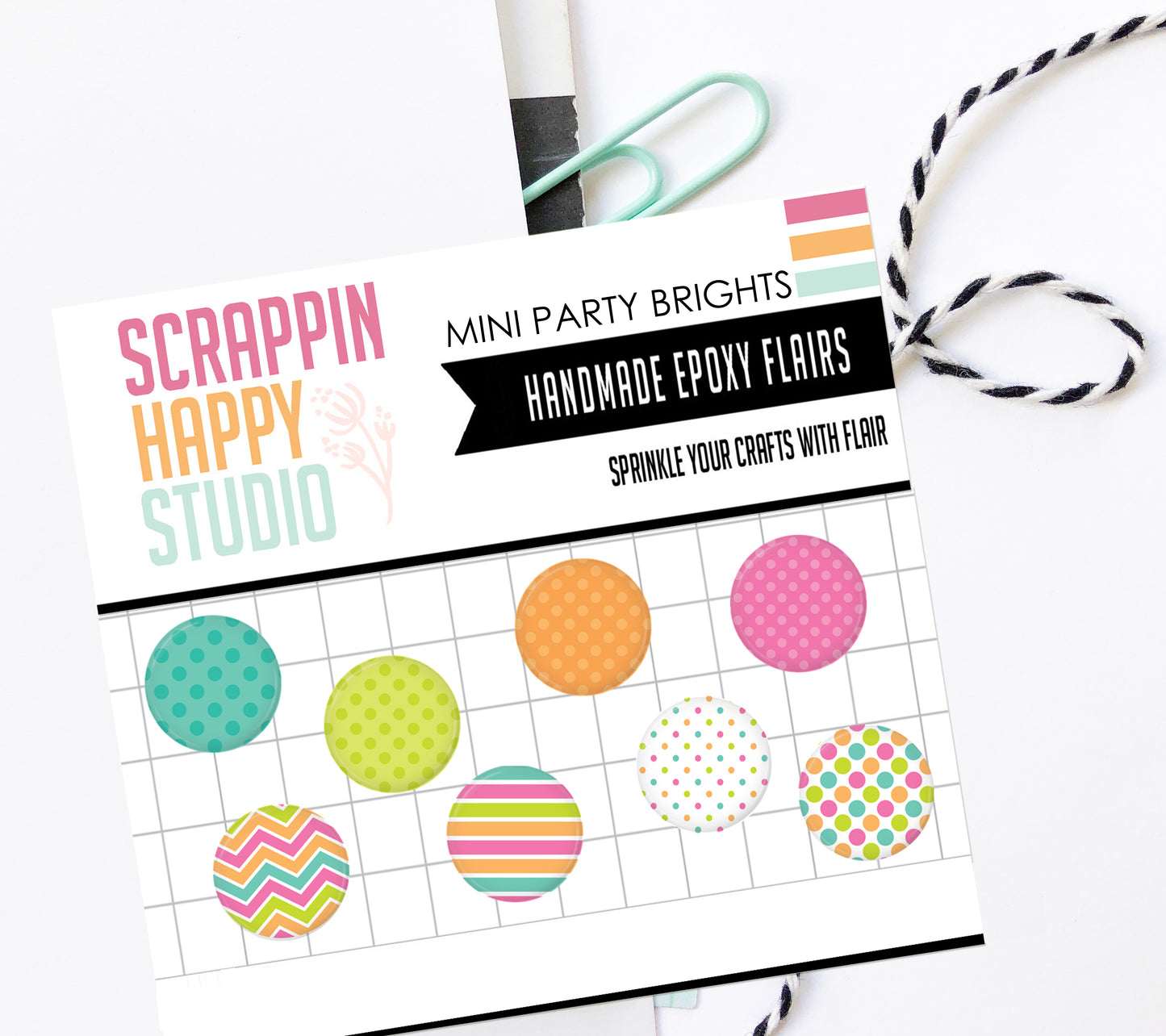 Mini Party Bright's Epoxy Flair