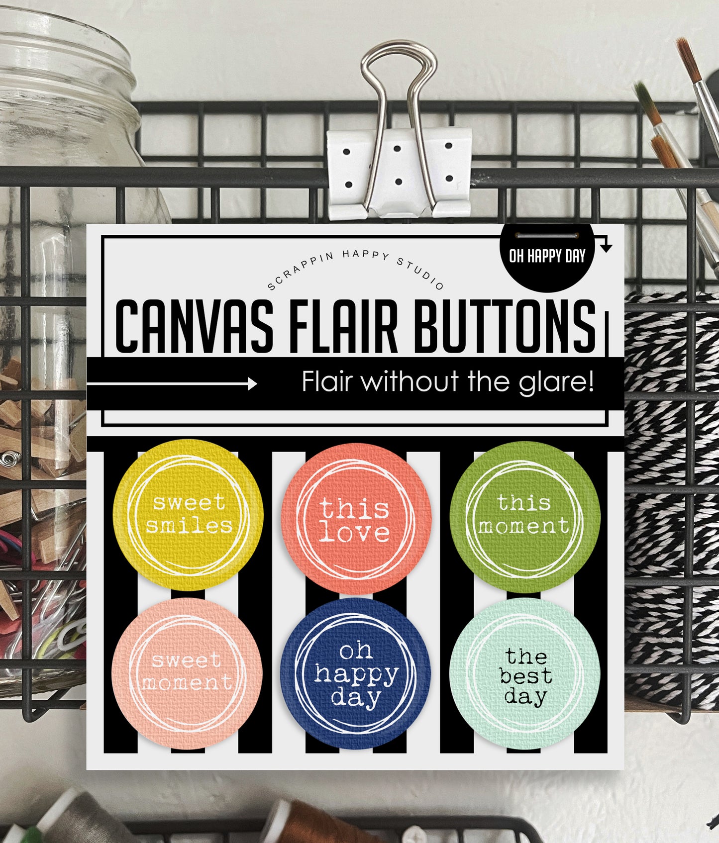 Oh Happy Day Canvas Flair