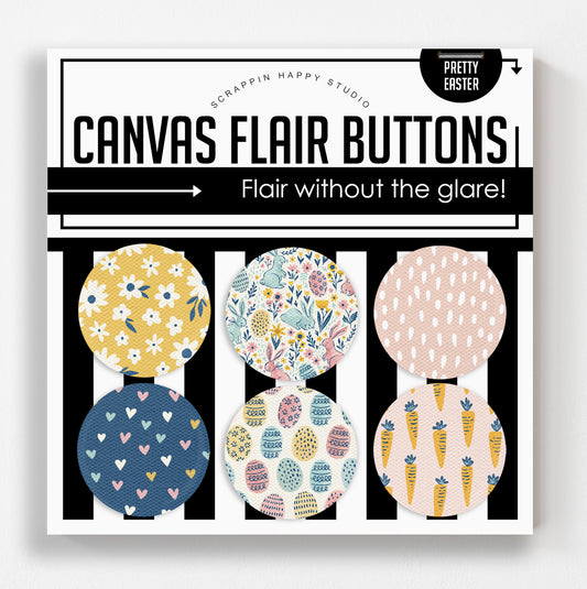 Pretty Easter Canvas Flair