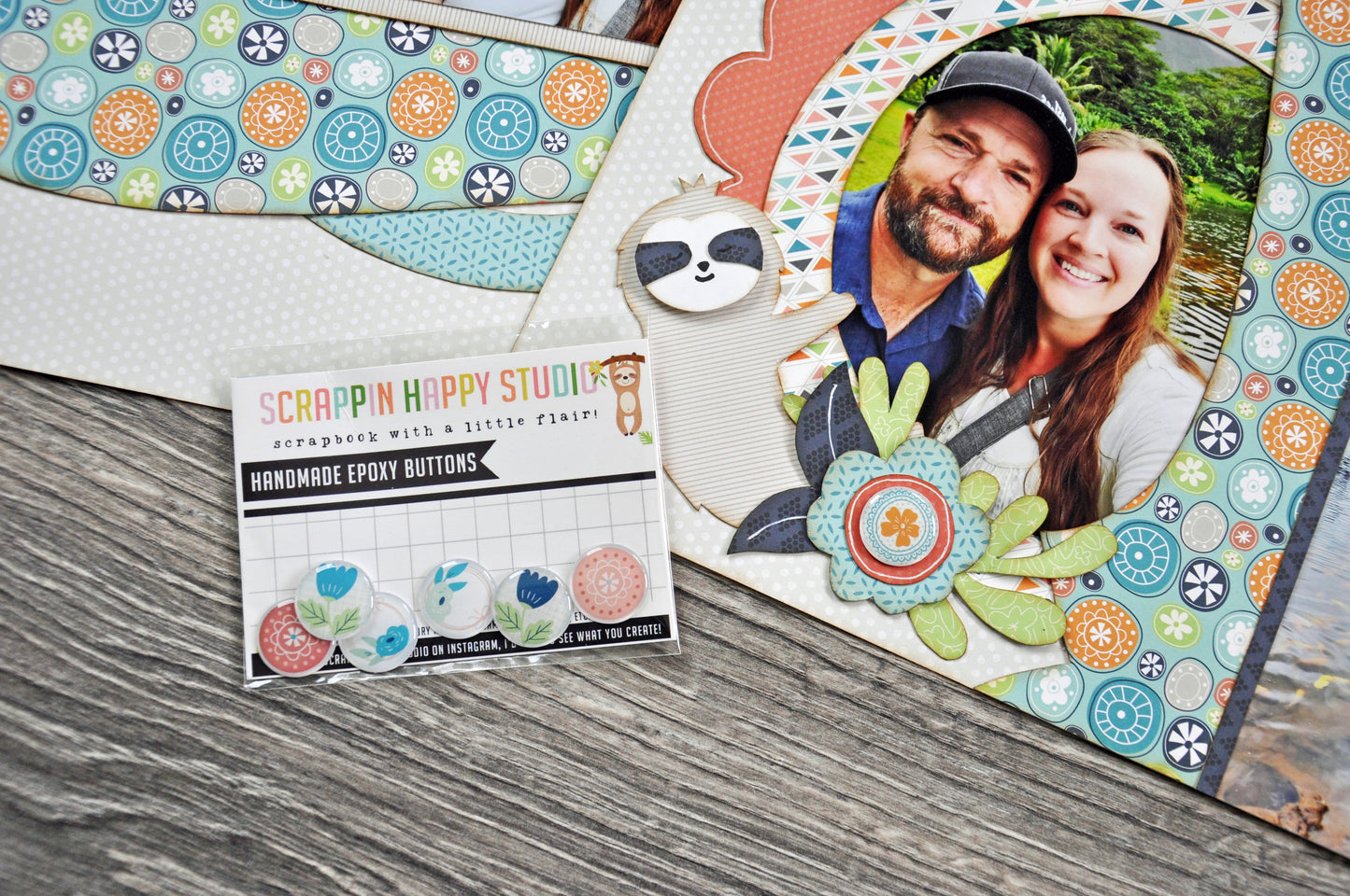 Enjoy Life Kiwi Lane Minis Epoxy Flair