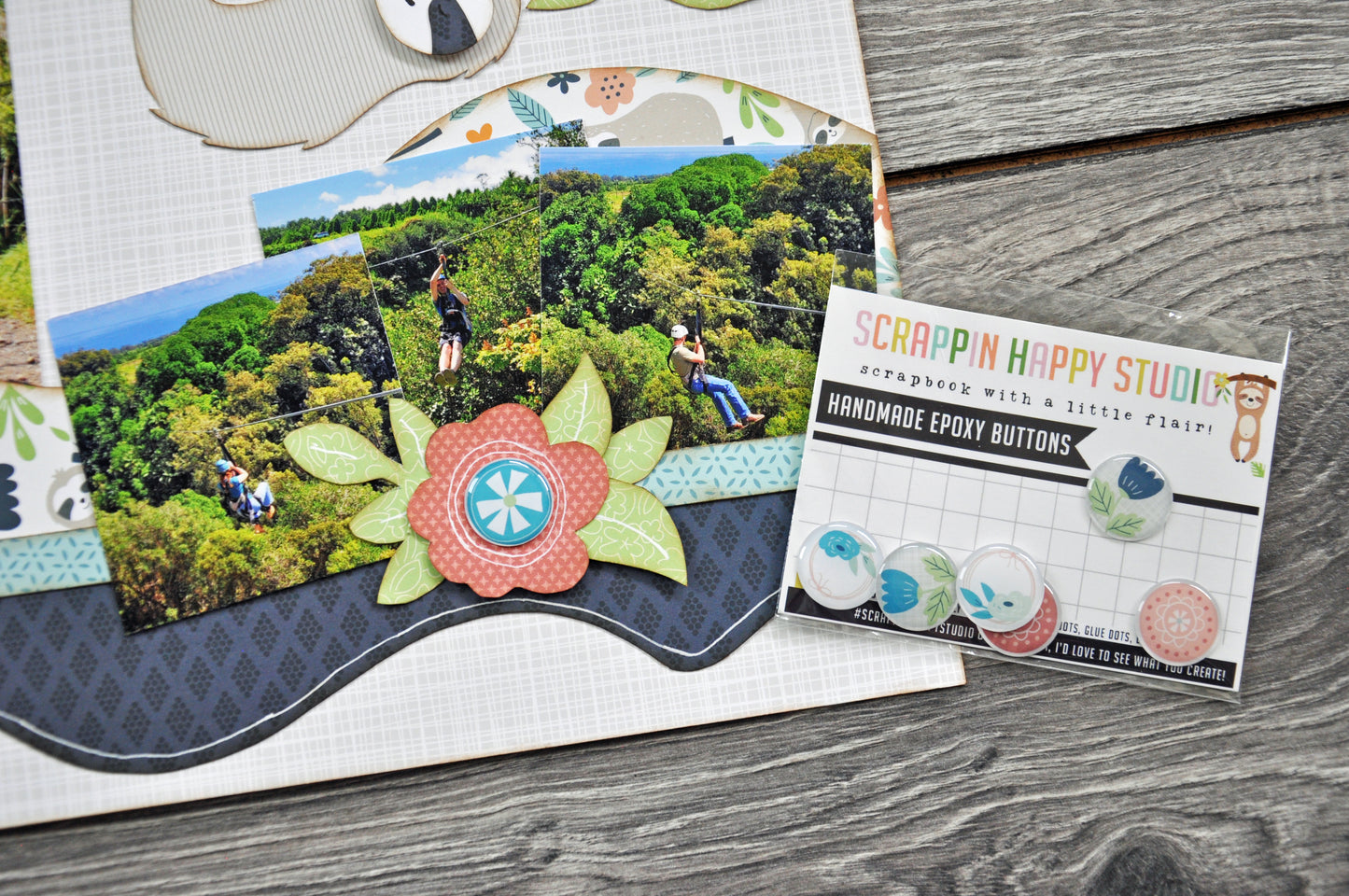 Enjoy Life Kiwi Lane Minis Epoxy Flair
