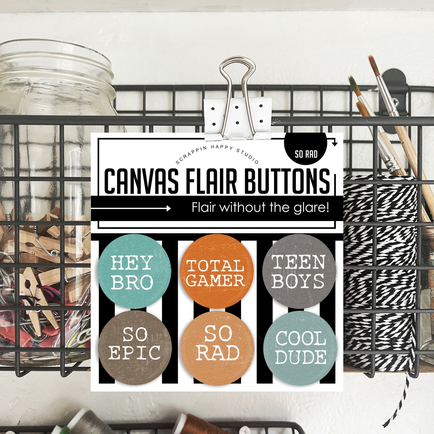 So Rad Canvas Flair