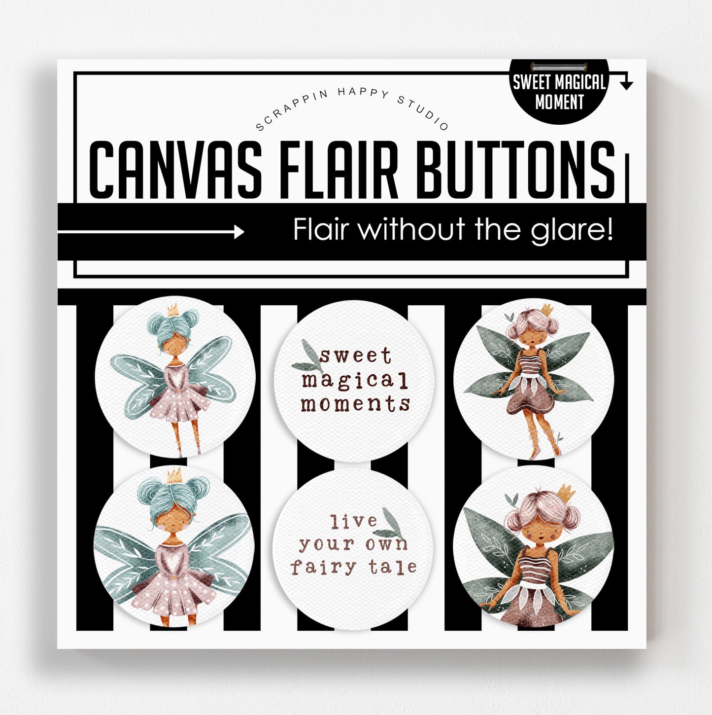 Sweet Magical Moment Canvas Flair