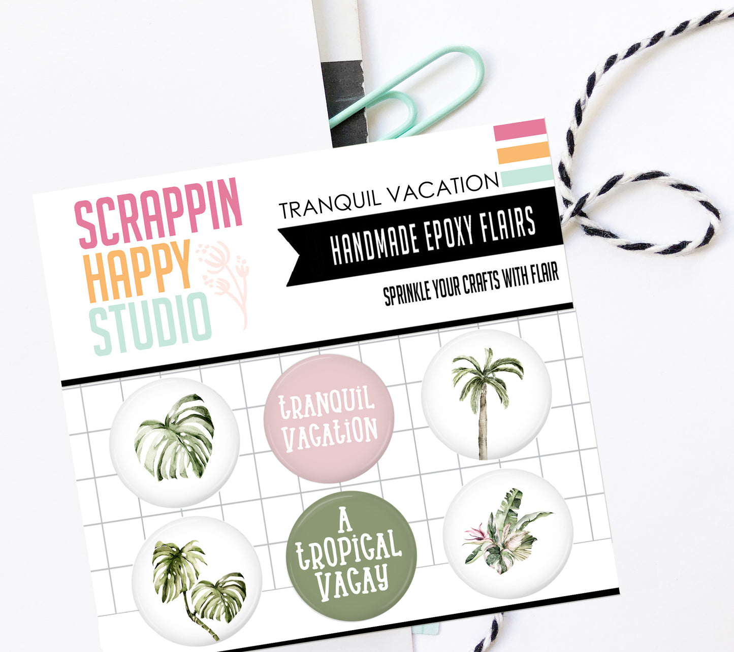 Tranquil Vacation Epoxy Flair