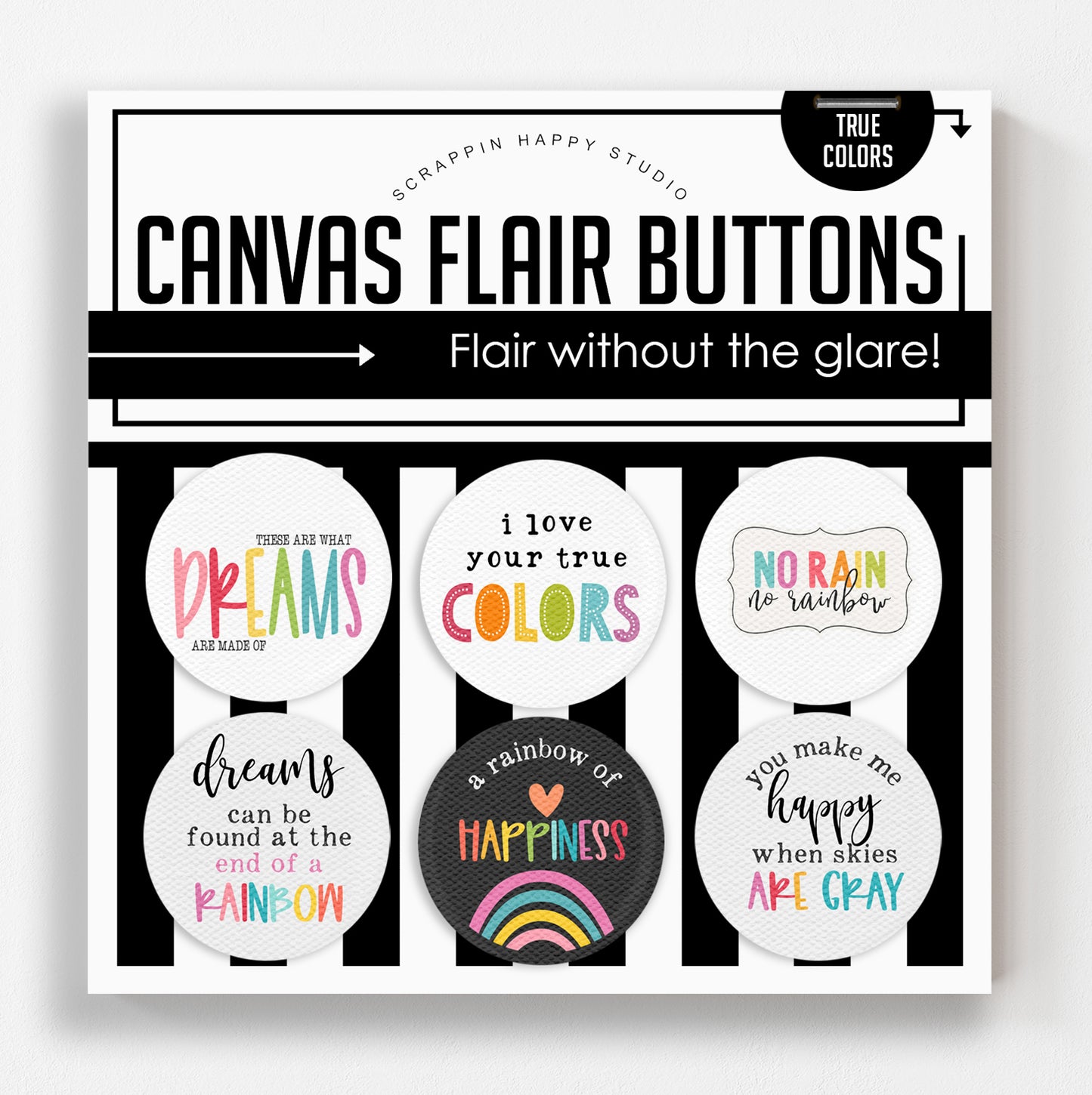 True Colors Canvas Flair