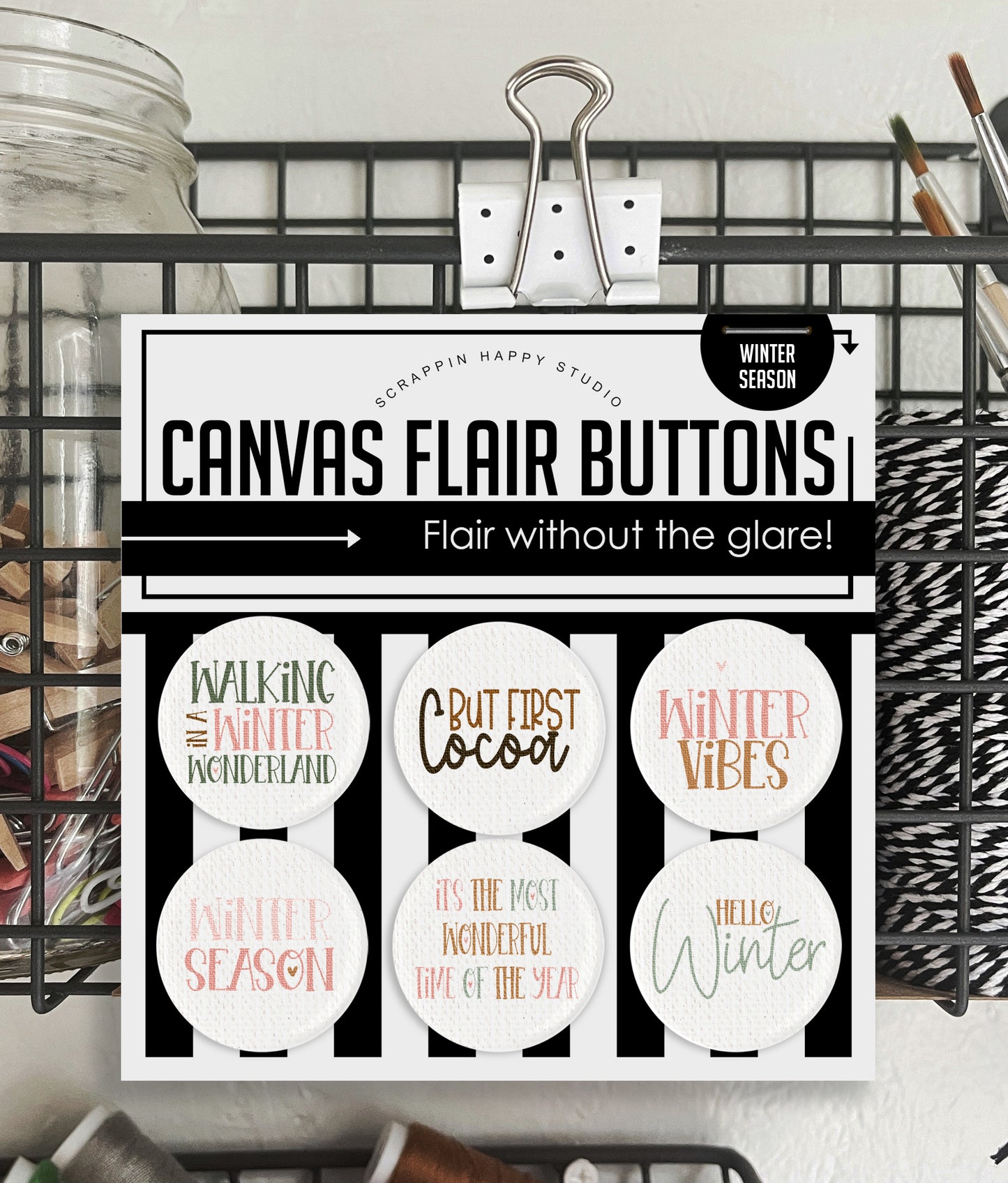 Winter Season Canvas Flair