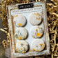 Vintage Golden Spring Canvas Flair Buttons