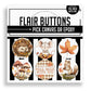 Fall Walk With You Flair Buttons