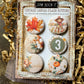 Autumn Feels Canvas Flair Buttons