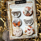 Fall Flutter Canvas Flair Buttons