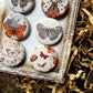 Fall Flutter Canvas Flair Buttons