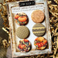 Autumn Time Canvas Flair Buttons