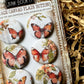 Butterfly Fall Canvas Flair Buttons