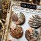 Vintage Forest Walk Canvas Flair Buttons