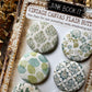 Vintage Shabby Moments Canvas Flair Buttons