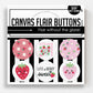 Berry Sweet Summer Flair Buttons