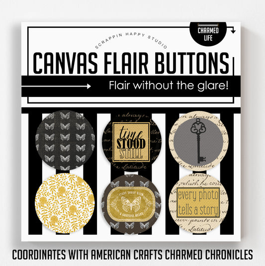 Charmed Life Flair Buttons