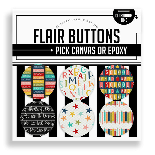 Classroom Time Flair Buttons