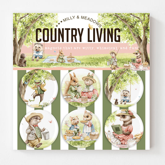 Country Living Magnets