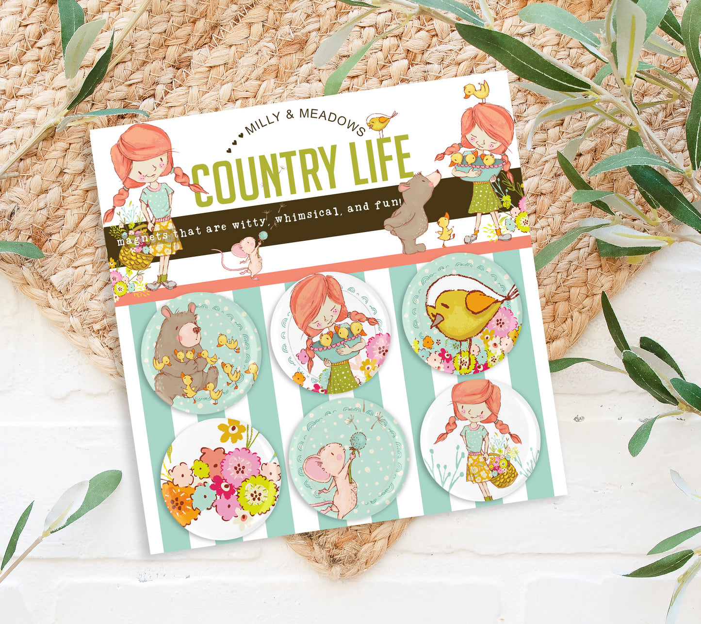 Country Life Magnets