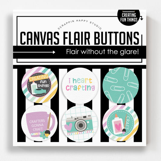 Creating Fun Things Canvas Flair