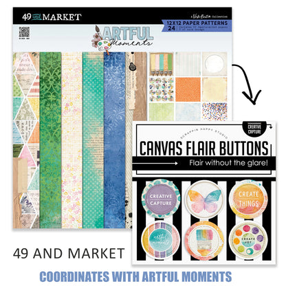 Creative Capture Canvas Flair Buttons