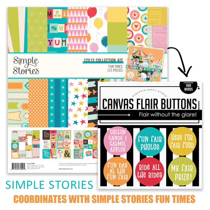 Fair Words Flair Buttons