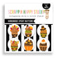 Fall Sweets Flair Buttons