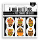 Fall Sweets Flair Buttons